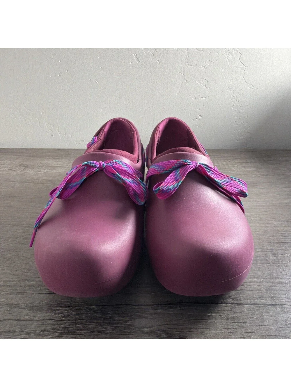 Crocs Tilda Dutch Clog Style Quilted Lining Women's Size 9 Folksy Purple Boho